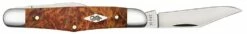 Case Autumn Maple Burl Wood Smooth Half Whittler -KNIFE-LOUNGE Sales 11543 c sp knife 330 7208 ss half whittler pt03