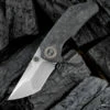 WE Knife Thug Marble Carbon Fiber Presentation Handle
