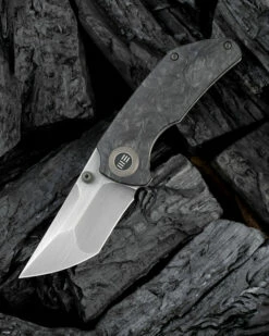 WE Knife Thug Marble Carbon Fiber Presentation Handle