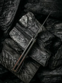 WE Smooth Sentinel Black With Cuibourtia Wood Inlay 13 WE Smooth Sentinel Black With Cuibourtia Wood Inlay -KNIFE-LOUNGE Sales 1633924439803331