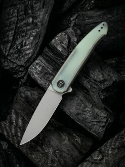 WE Smooth Sentinel Grey With Natural G10 Inlay