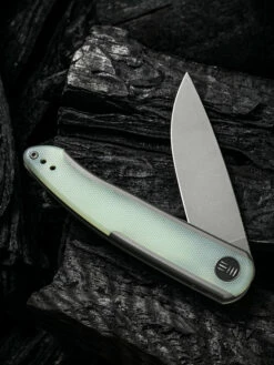 WE Smooth Sentinel Grey With Natural G10 Inlay -KNIFE-LOUNGE Sales 1633924528846281