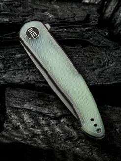 WE Smooth Sentinel Grey With Natural G10 Inlay -KNIFE-LOUNGE Sales 1633924531879082
