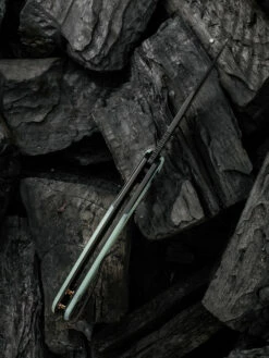 WE Knife Snick Black Titanium Handle & Natural G10 Inlay -KNIFE-LOUNGE Sales 1636592563215832