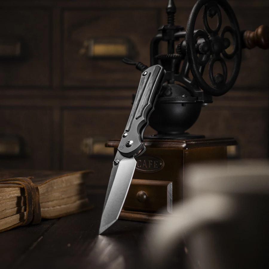 Chris Reeve Inkosi Micarta Schwarz Glass Blasted 1 Chris Reeve Inkosi Micarta Schwarz Glass Blasted