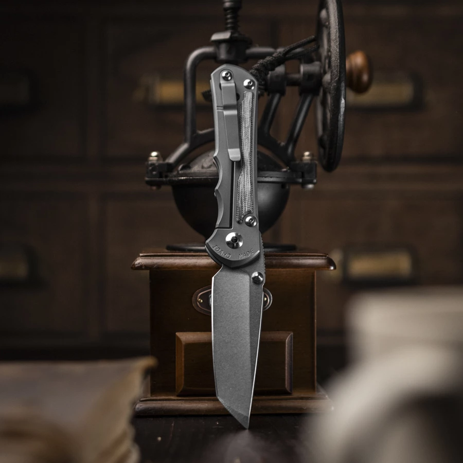 Chris Reeve Inkosi Micarta Schwarz Glass Blasted 2 Chris Reeve Inkosi Micarta Schwarz Glass Blasted - Image 2