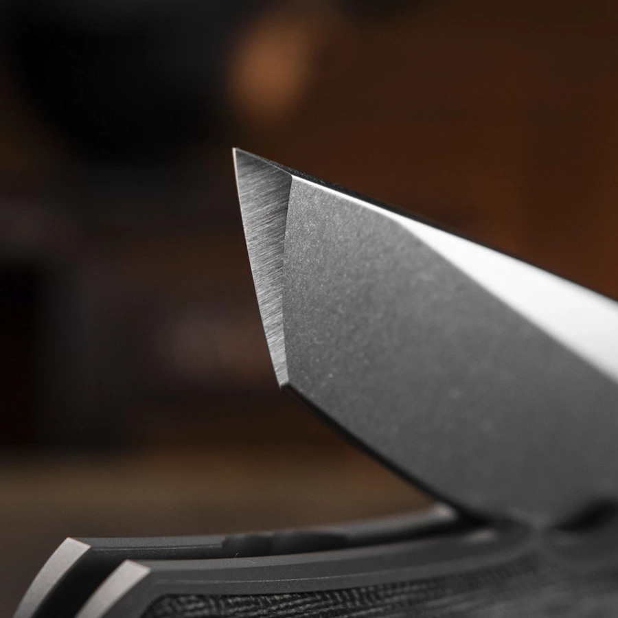 Chris Reeve Inkosi Micarta Schwarz Glass Blasted 4 Chris Reeve Inkosi Micarta Schwarz Glass Blasted - Image 4