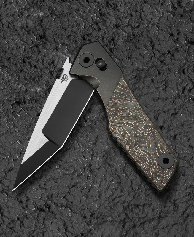 Bestech Knives Cetus Titanium Bronze Swirl 4 Bestech Knives Cetus Titanium Bronze Swirl - Image 4
