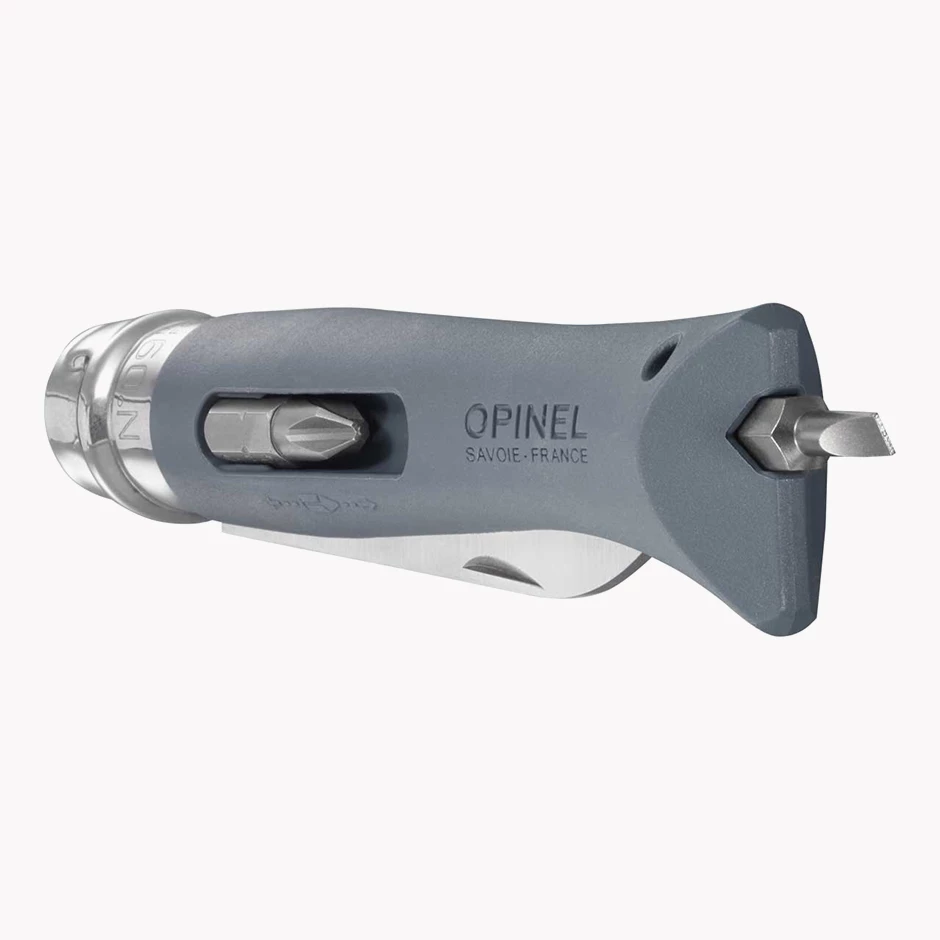 Opinel With Bits Gray 2 Opinel With Bits Gray - Image 2