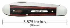 Case Black Red Micarta Smooth Copperhead -KNIFE-LOUNGE Sales 27851 c sp knife 331 10249w ss copperhead pt01