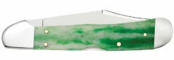 Brilliant Green Bone Smooth CopperLock -KNIFE-LOUNGE Sales 52823 c sp knife 329 61549l ss copperlock pt02