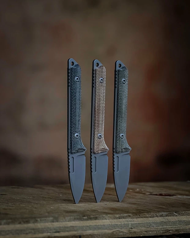 Combat Beads Scout Medic Natural Micarta 2 Combat Beads Scout Medic Natural Micarta - Image 2