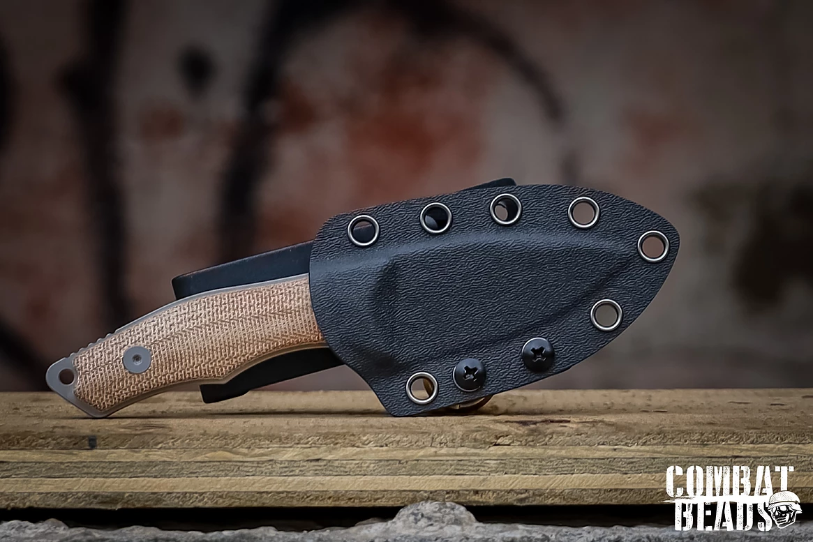 Combat Beads Scout 2.5 Micarta Black 6 Combat Beads Scout 2.5 Micarta Black - Image 6