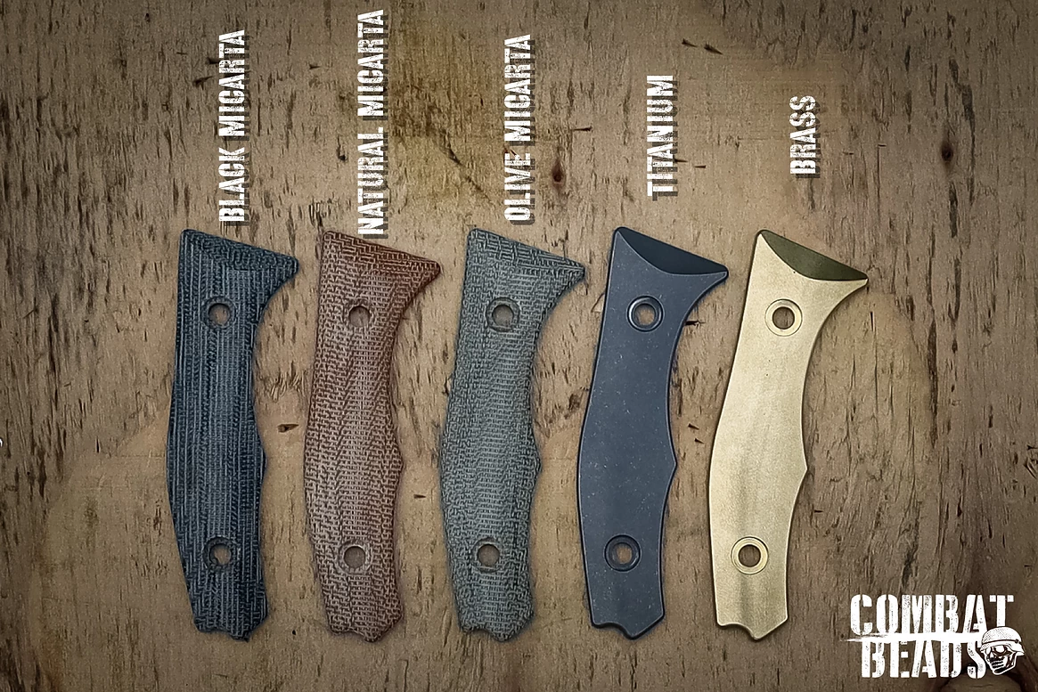 Combat Beads Scout 2.5 Micarta Olive 8 Combat Beads Scout 2.5 Micarta Olive - Image 8