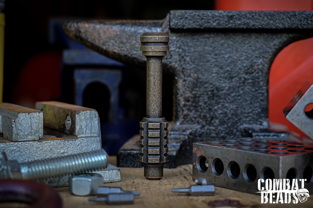 Combat Beads MK2 Bit Driver Tool- Aged Brass 1 Combat Beads MK2 Bit Driver Tool- Aged Brass