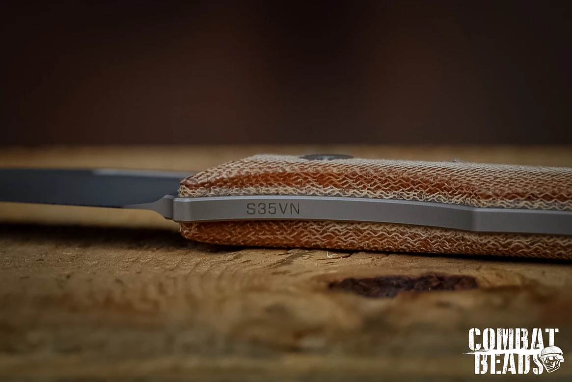 Combat Beads Scout 2.5 Micarta Olive 4 Combat Beads Scout 2.5 Micarta Olive - Image 4