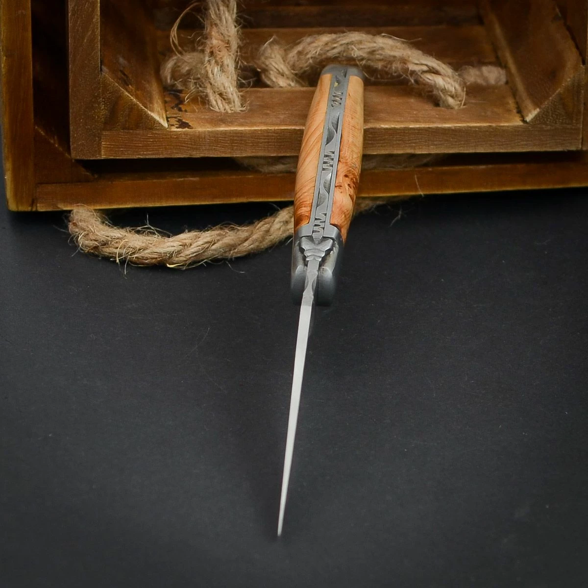 Laguiole En Aubrac Juniper 12cm 1 Laguiole En Aubrac Juniper 12cm