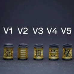 Combat Beads Mini Concealed Bead Ultem / Blackened Titanium 