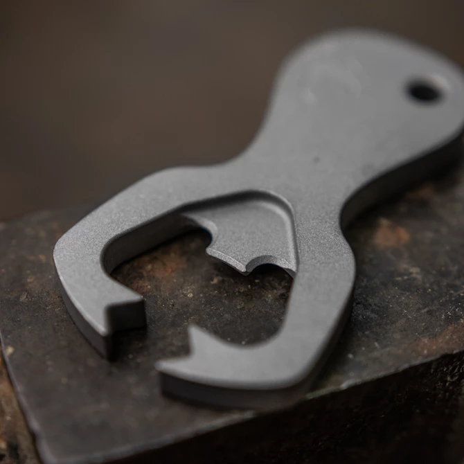 Buba Design Bottle Opener "Beetle" Titanium 2 Buba Design Bottle Opener "Beetle" Titanium - Image 2