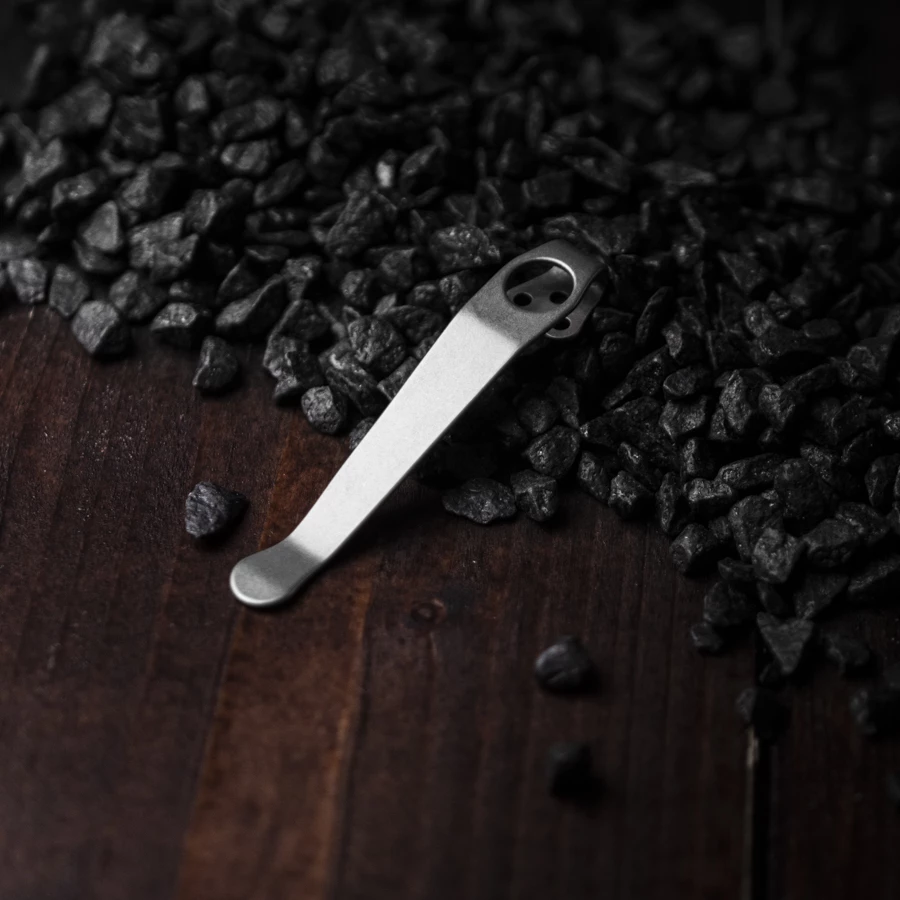 Lynch Deepcarry-Clip Titanium Long For Spyderco 1 Lynch Deepcarry-Clip Titanium Long For Spyderco