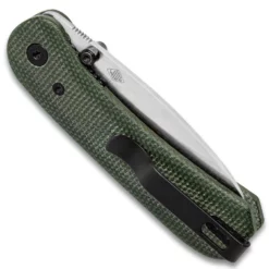 Knafs Lander Green Micarta  -KNIFE-LOUNGE Sales KNAFS 001561 Knafs Lander Green Micarta Closed 1024x1024402x