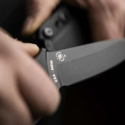 Spartan Blades Harsey Tactical Trout -KNIFE-LOUNGE Sales KnifeLounge SpartanBlades TacticalTrout black2