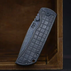 McNees Knives MAC2 3.5" Frag Stonewashed Tanto -KNIFE-LOUNGE Sales McNees Mac2 4