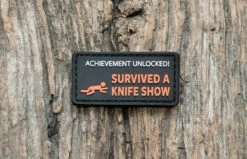 Survived A Knife Show Achievement Patch
