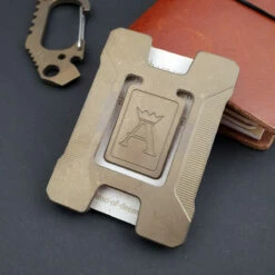 Jens Anso Matrix Card Holder Amber