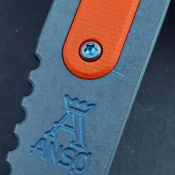 Anso Prybar12 Kobolt Orange G10 Inlay -KNIFE-LOUNGE Sales ansoprybarkoboltg10detail