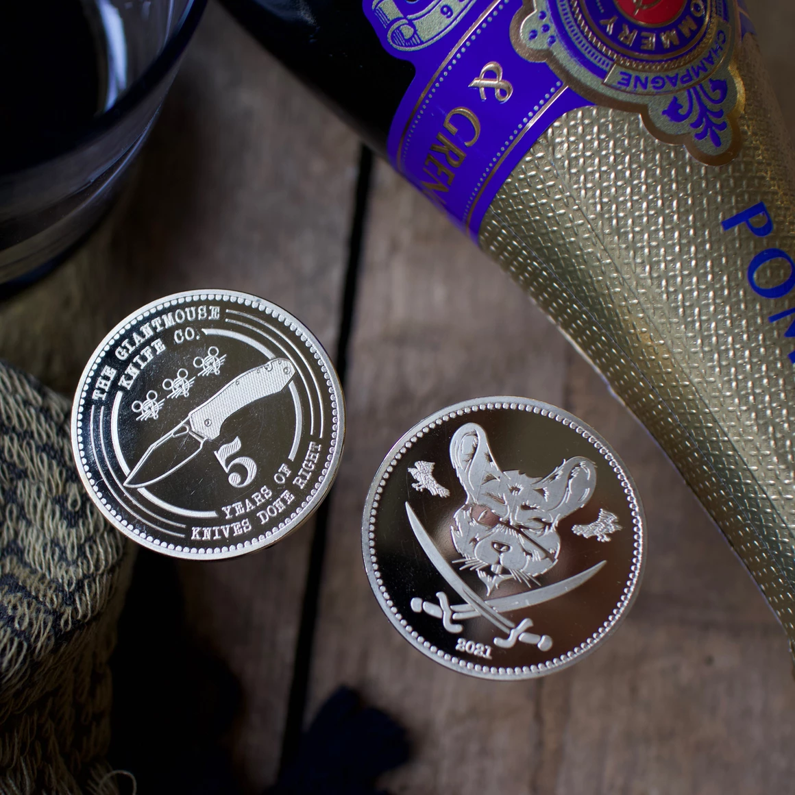 GiantMouse 5th Anniversary Coin 1 GiantMouse 5th Anniversary Coin