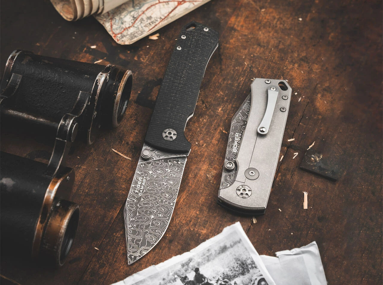 Böker Tiger Damascus 7 Böker Tiger Damascus - Image 7