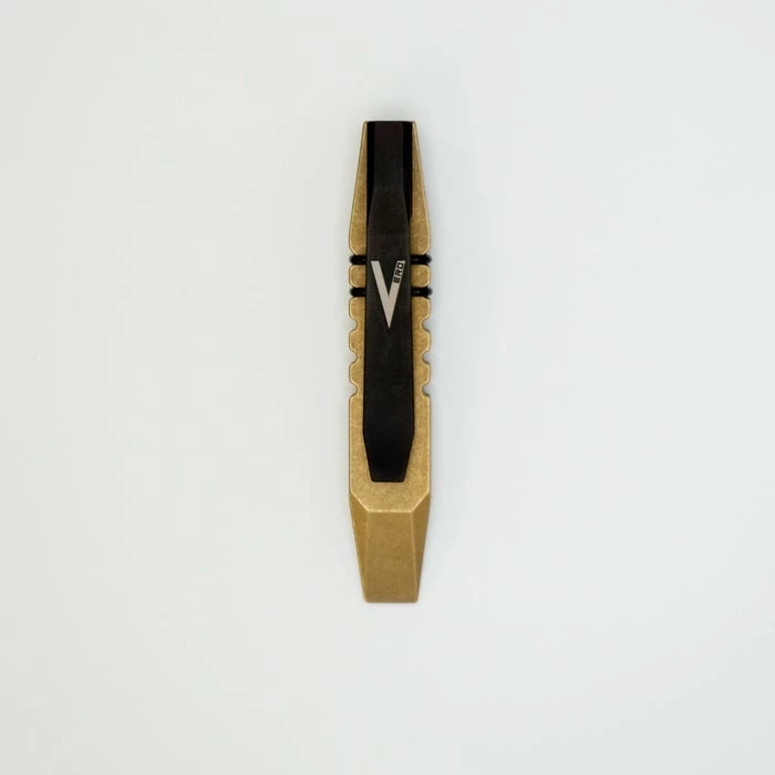 Vero Engineering Vero Fulcrum Mini Brass With DLC Clip 1 Vero Engineering Vero Fulcrum Mini Brass With DLC Clip