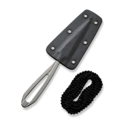 Civi D-Art Fixed Blade Neck Knife Silver -KNIFE-LOUNGE Sales c21001 1 d art 7 500x