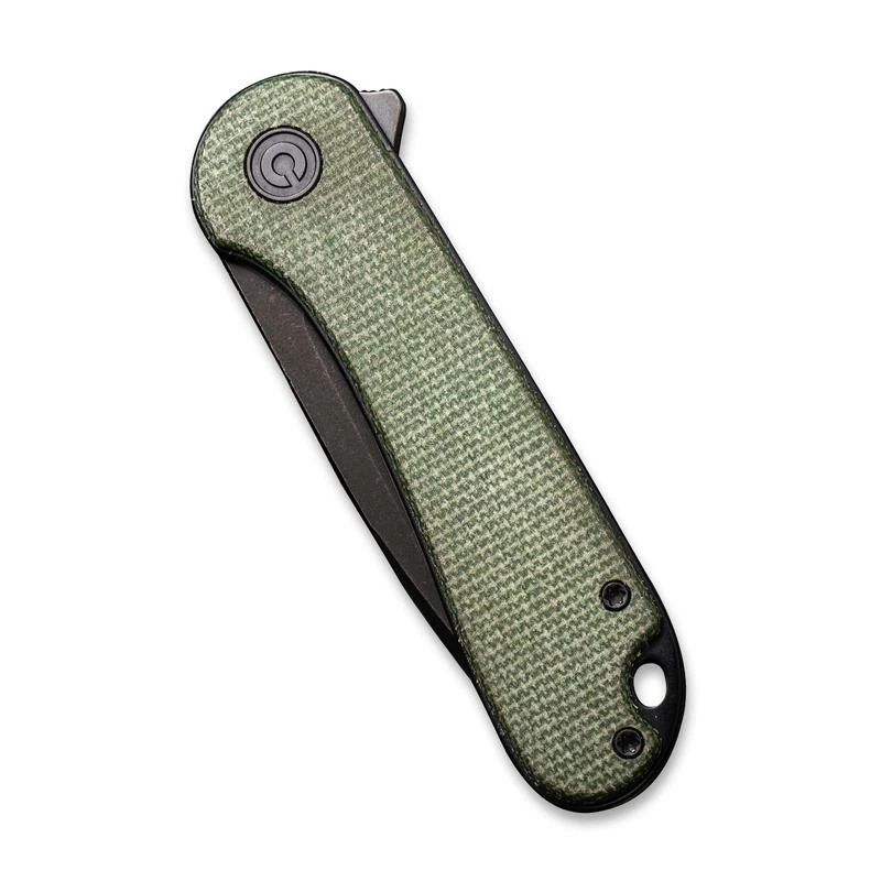 Civivi Elementum Green Micarta Tanto 3 Civivi Elementum Green Micarta Tanto - Image 3