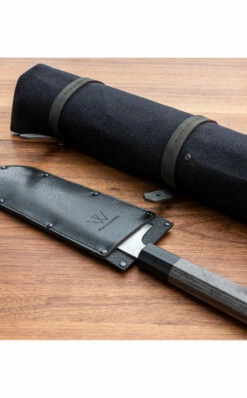 Wunschleder Canvas Knife Bag, 7 Quivers -KNIFE-LOUNGE Sales canvas messertasche 7