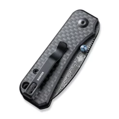 Civivi Baby Banter Carbon -KNIFE-LOUNGE Sales civivi baby banter thumb stud knife twill carbon fiber overlay on black g10 handle 234 black hand rubbed damascus blade c19068s ds1 465290 700x