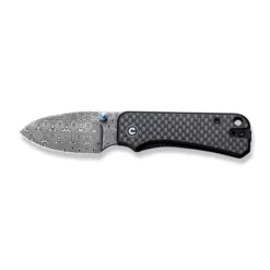 Civivi Baby Banter Carbon -KNIFE-LOUNGE Sales civivi baby banter thumb stud knife twill carbon fiber overlay on black g10 handle 234 black hand rubbed damascus blade c19068s ds1 984949 700x