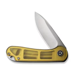 Civivi Elementum Polished Ultem MAXI -KNIFE-LOUNGE Sales civivi elementum flipper knife polished ultem handle 296 satin finished d2 blade c907a 4 469508 600x