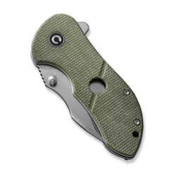 Civivi Gordo Olive Micarta -KNIFE-LOUNGE Sales civivi gordo flipper knife olive canvas micarta handle 251 satin finished d2 blade c22018c 2 770343 500x