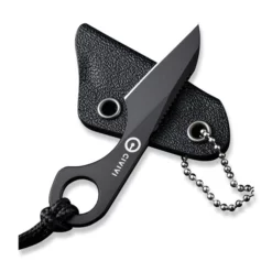 Civivi Gramis Black 12 Civivi Gramis Black -KNIFE-LOUNGE Sales civivi gramis fixed blade knife black 14c28n blade with 1pc black kydex sheath 1pc plain bead chain 1pc black lanyard c23004 1 162813 600x