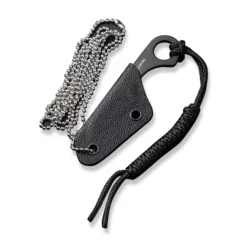 Civivi Gramis Black 10 Civivi Gramis Black -KNIFE-LOUNGE Sales civivi gramis fixed blade knife black 14c28n blade with 1pc black kydex sheath 1pc plain bead chain 1pc black lanyard c23004 1 690054 600x