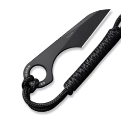 Civivi Gramis Black 13 Civivi Gramis Black -KNIFE-LOUNGE Sales civivi gramis fixed blade knife black 14c28n blade with 1pc black kydex sheath 1pc plain bead chain 1pc black lanyard c23004 1 780488 600x