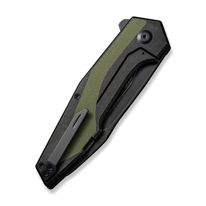 Civivi Hypersonic Black Steel With OD Green G10 Inlay 6 Civivi Hypersonic Black Steel With OD Green G10 Inlay - Image 6