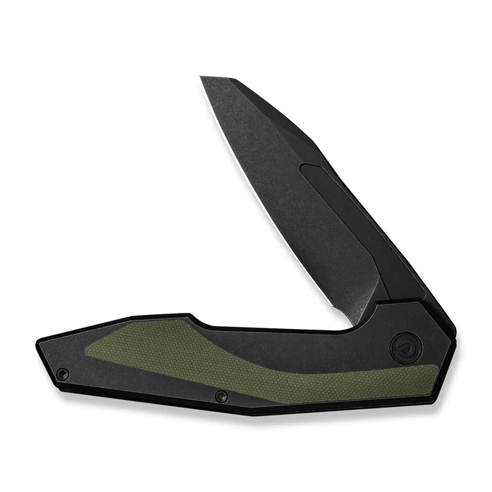 Civivi Hypersonic Black Steel With OD Green G10 Inlay 2 Civivi Hypersonic Black Steel With OD Green G10 Inlay - Image 2
