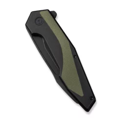 Civivi Hypersonic Black Steel With OD Green G10 Inlay 12 Civivi Hypersonic Black Steel With OD Green G10 Inlay -KNIFE-LOUNGE Sales civivi hypersonic flipper knife black steel handle with od green g10 inlay 37 black stonewashed 14c28n blade c22011 1 509776 700x