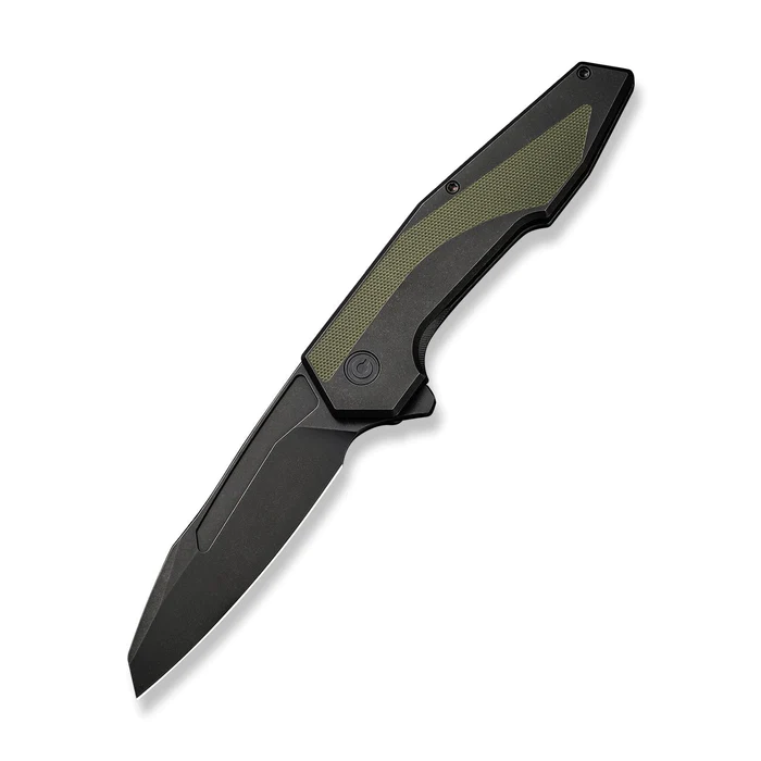 Civivi Hypersonic Black Steel With OD Green G10 Inlay 1 Civivi Hypersonic Black Steel With OD Green G10 Inlay
