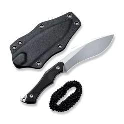 CIVIVI Vaquita II Fixed Black G10 -KNIFE-LOUNGE Sales civivi vaquita ii fixed blade knife black g10 handle 32 satin finished nitro v blade c047c 1 153568 700x