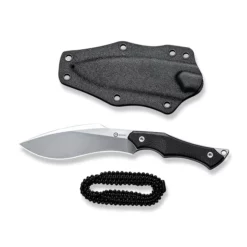 CIVIVI Vaquita II Fixed Black G10 -KNIFE-LOUNGE Sales civivi vaquita ii fixed blade knife black g10 handle 32 satin finished nitro v blade c047c 1 706354 700x