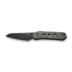 Civivi Vision FG Micarta Dark Green -KNIFE-LOUNGE Sales civivi vision fg thumb stud knife dark green canvas micarta handle 354 black nitro v blade c22036 3 569409 800x